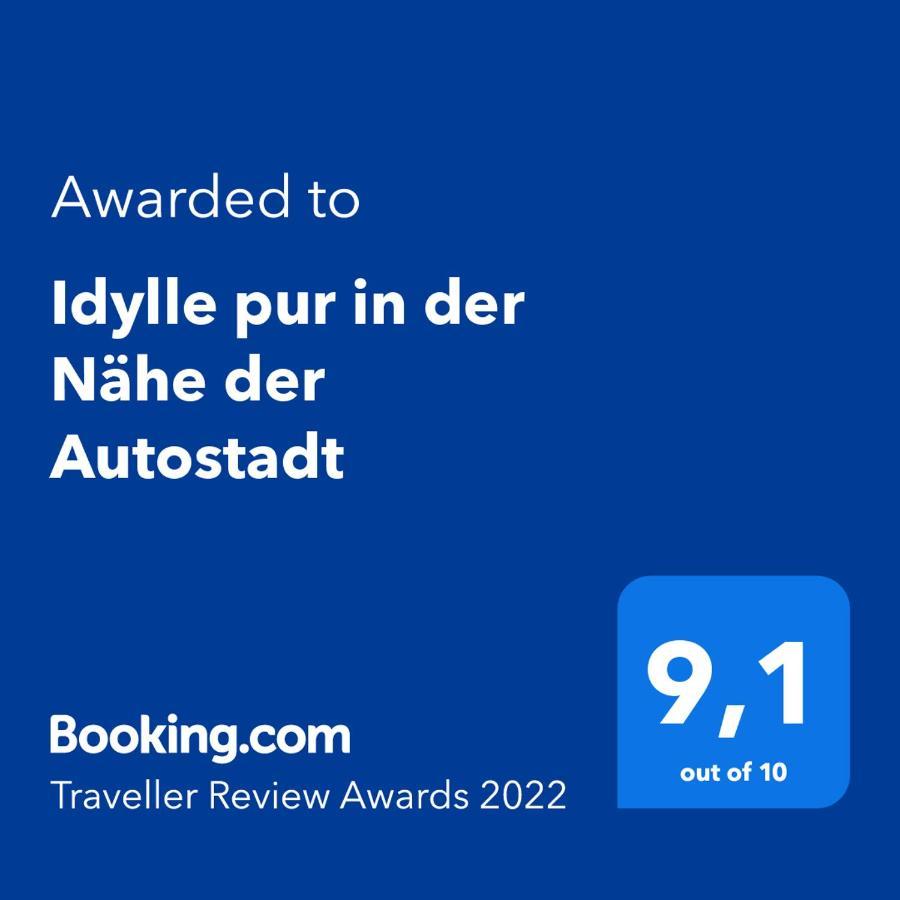 Idylle Pur In Der Naehe Der Autostadt Oebisfelde Exterior foto